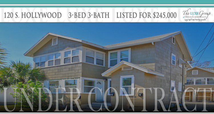 120 South Hollywood - Multi-Family Home in Daytona Beach is Under Contract - TheLUXEGroup 386.299.4043